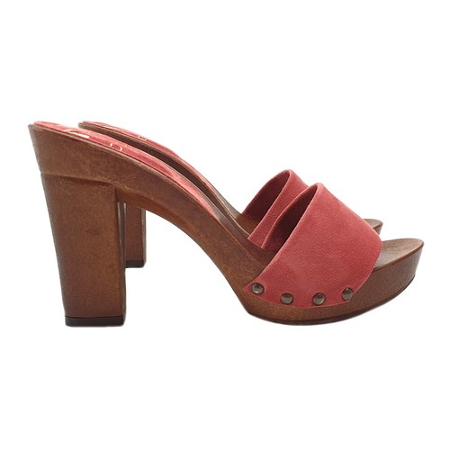 Zoccoli con fascia pelle - con,