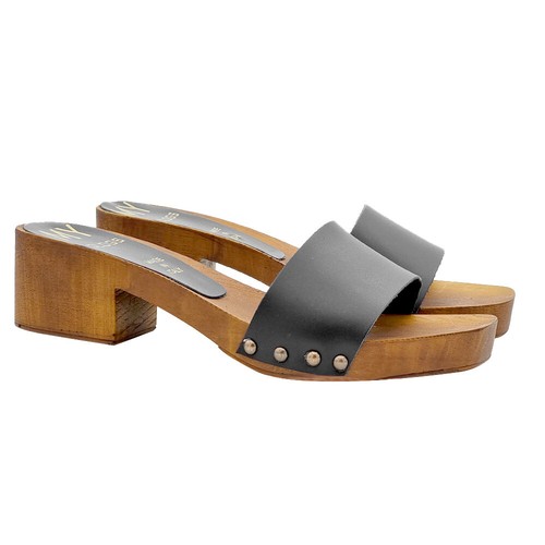 Zoccoli donna con - fascia, in