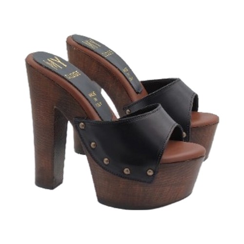 Zoccoli donna con tacco a - zoccoli, da