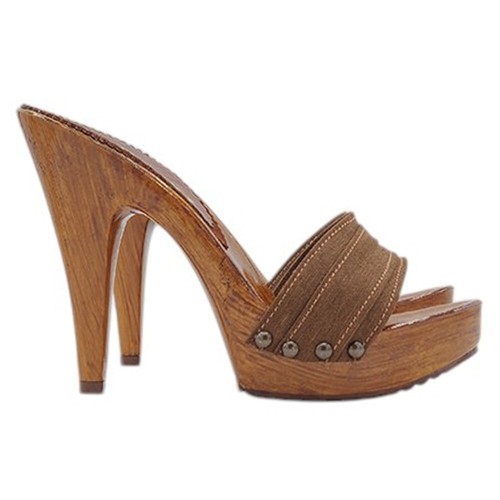 Zoccoli donna con - con, fascia