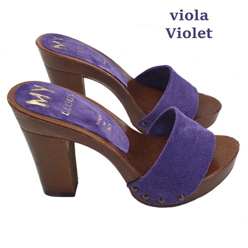 Zoccoli con fascia vera - zoccoli,