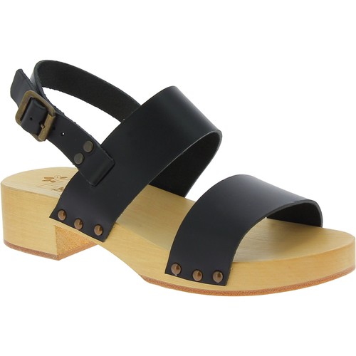 Donna zoccoli legno con - legno,