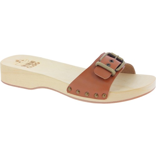 Zoccoli legno donna con - in,