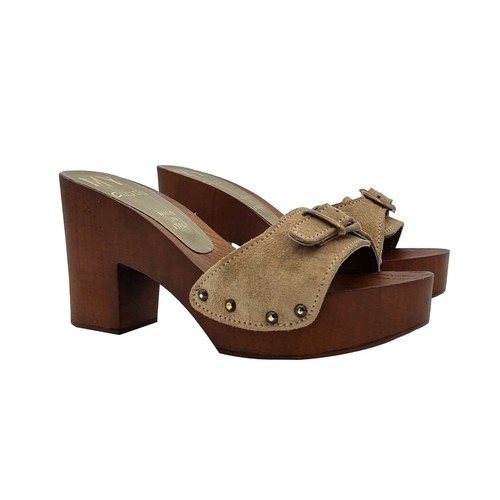 Zoccoli donna con fascia in - con,